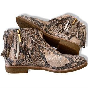 KATE SPADE for Saks Bestie Snake Bootie